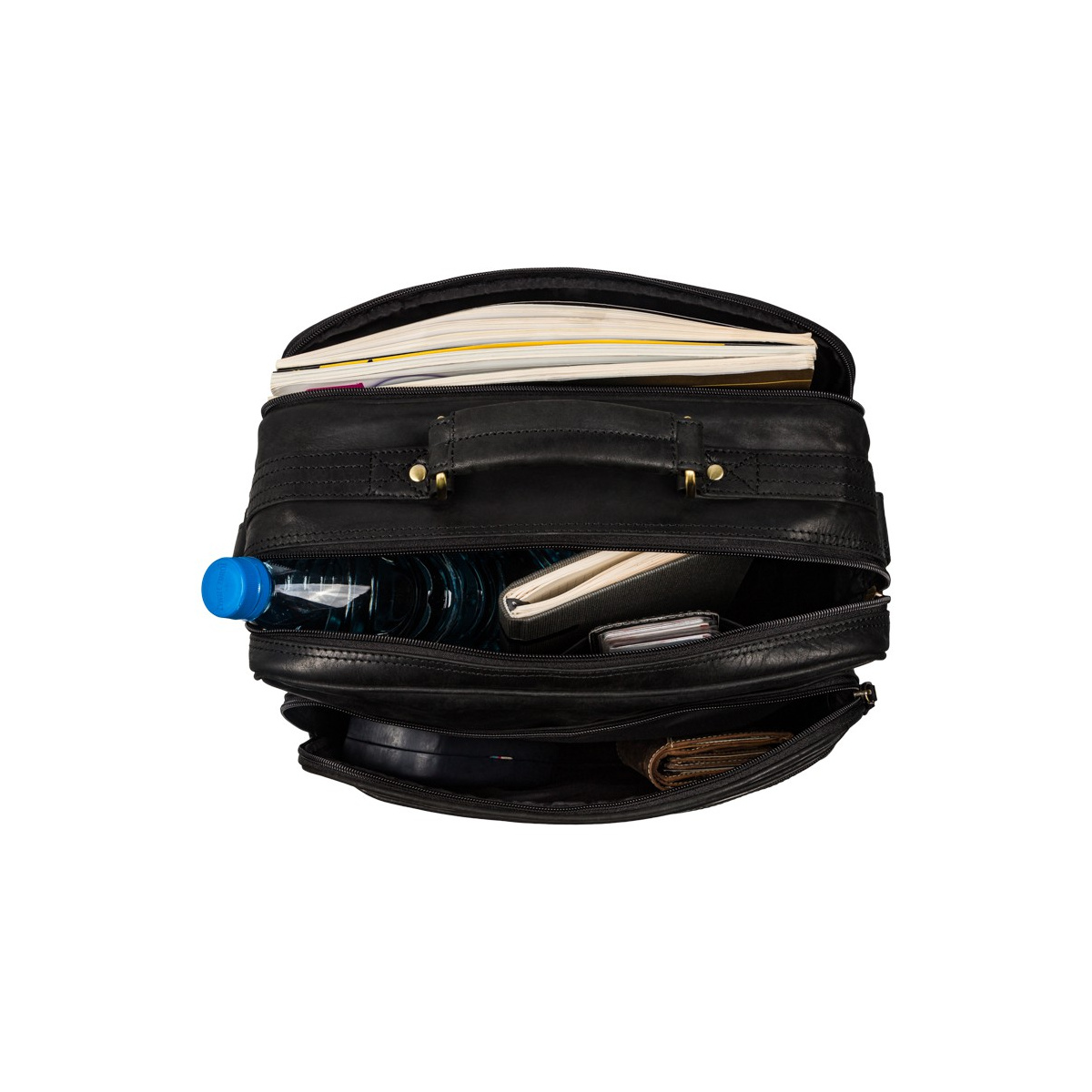 Pánska čierna taška na rameno BARKER