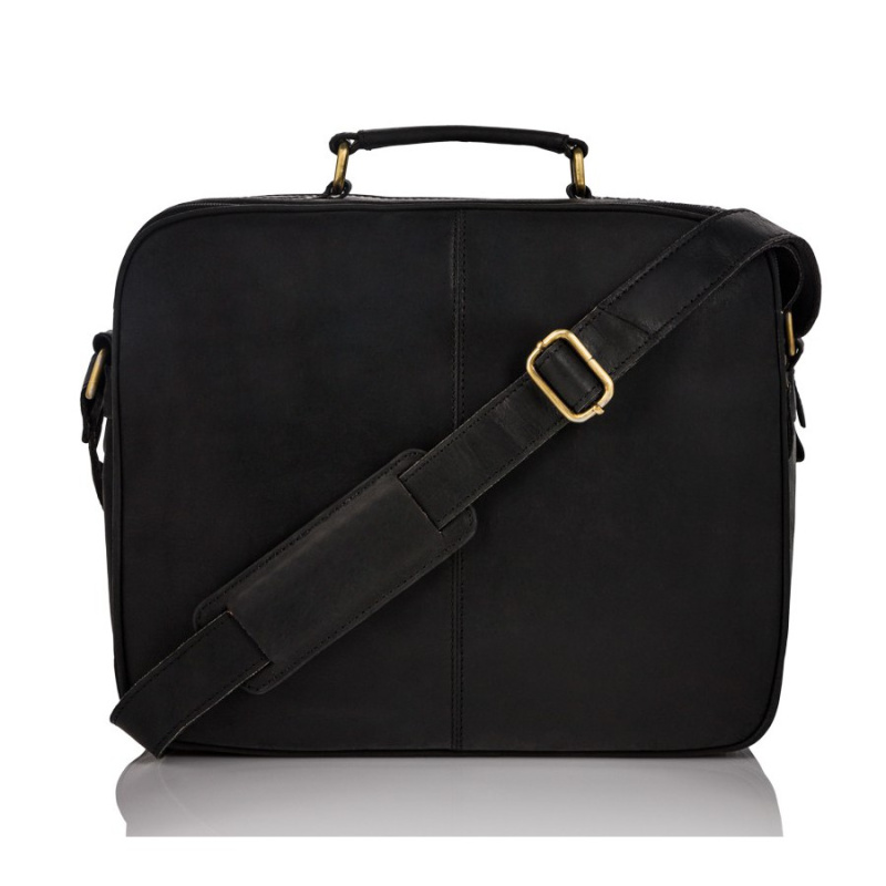 Pánska čierna taška na rameno BARKER