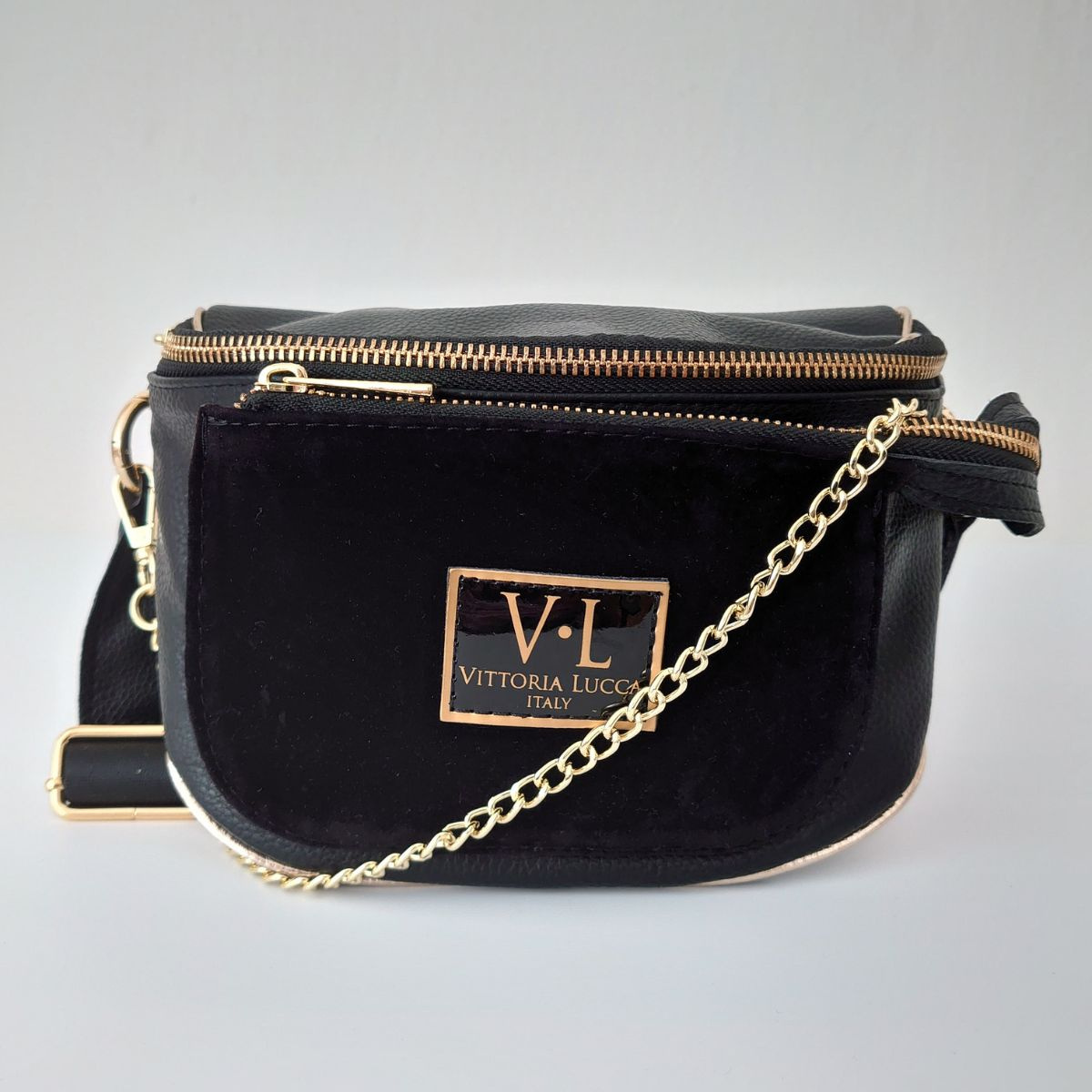 Dámska čierna ľadvinka ADALIA