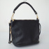 Dámska kožená čierna kabelka DIVA