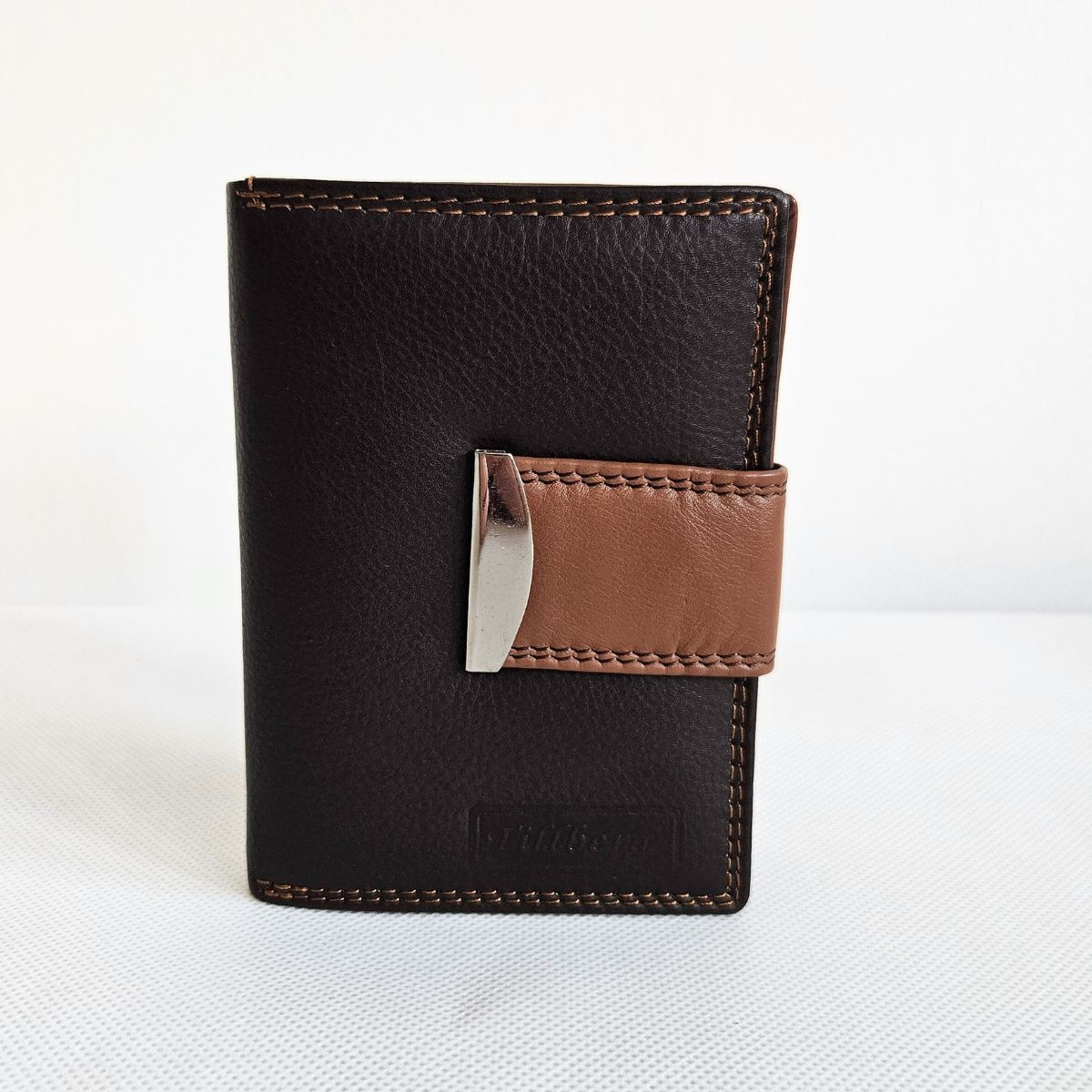 Dámska kožená hnedá peňaženka DELTA