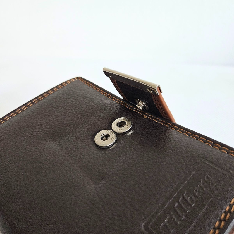 Dámska kožená hnedá peňaženka DELTA