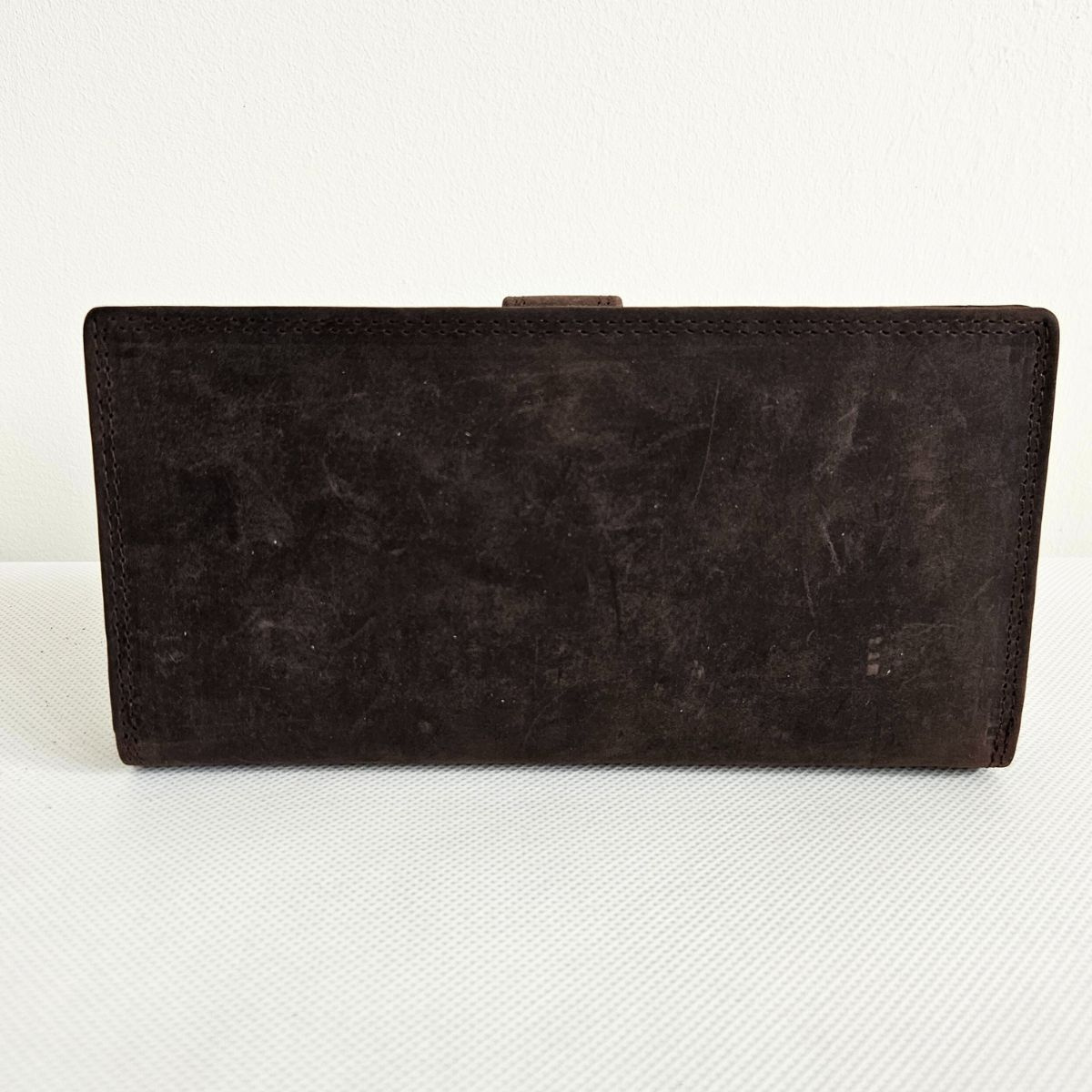 Dámska kožená tmavohnedá peňaženka KENDRA