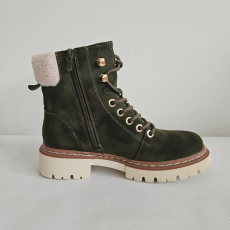 Zelené dámske workery TINA