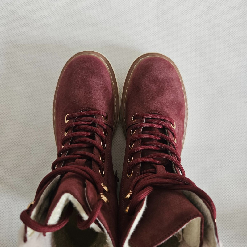 Bordové dámske workery TINA