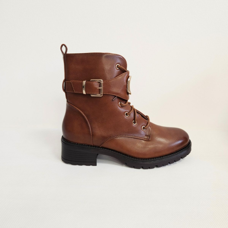 Hnedé dámske čižmy VICTORY