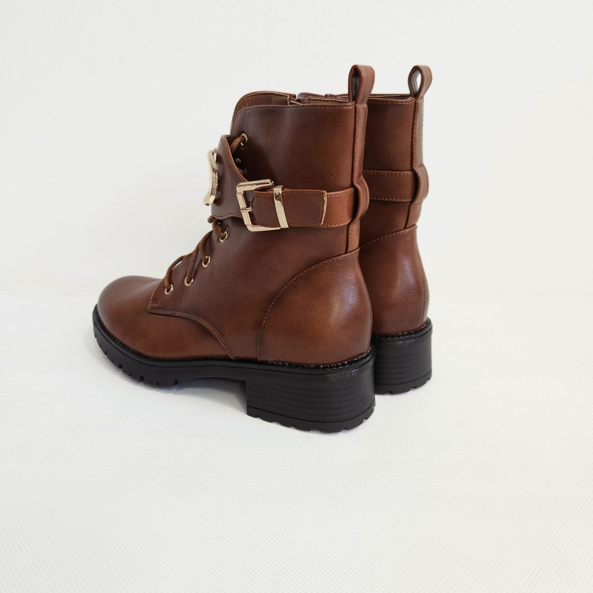 Hnedé dámske čižmy VICTORY