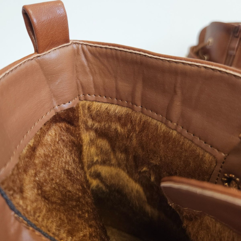 Hnedé dámske čižmy VICTORY