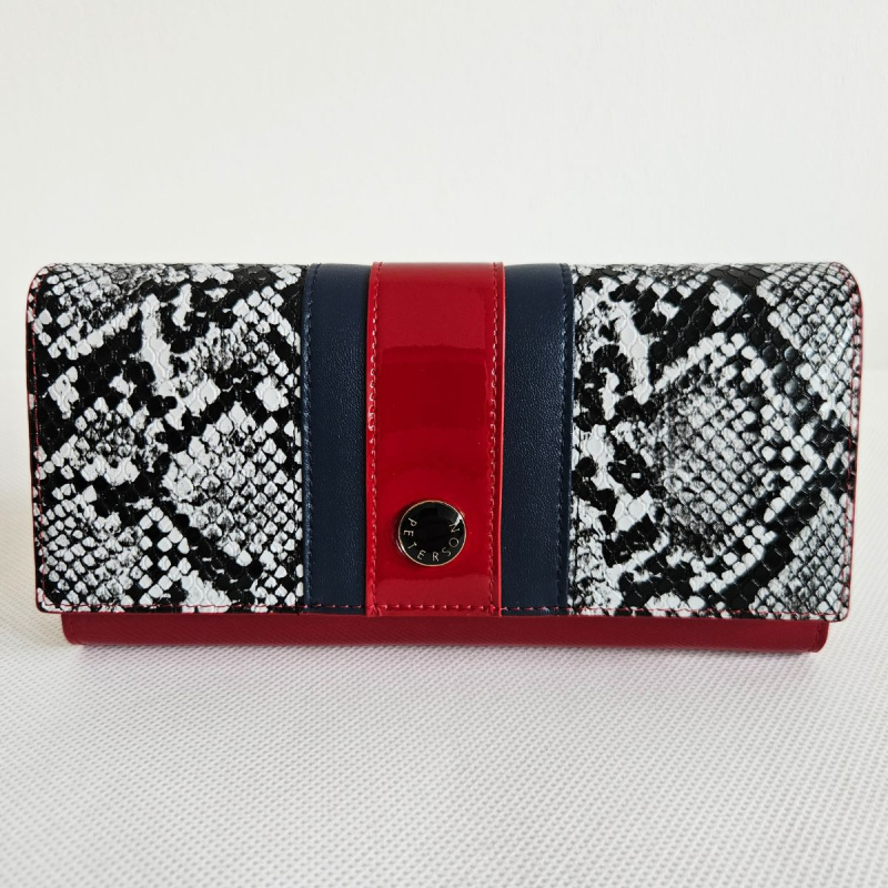 Veľká dámska kožená peňaženka VERA