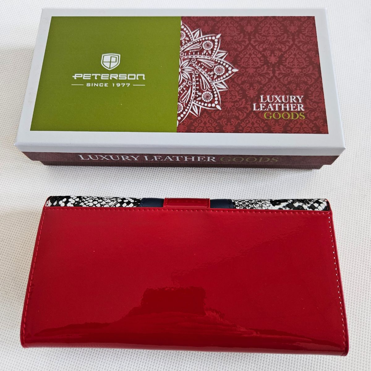 Veľká dámska kožená peňaženka VERA