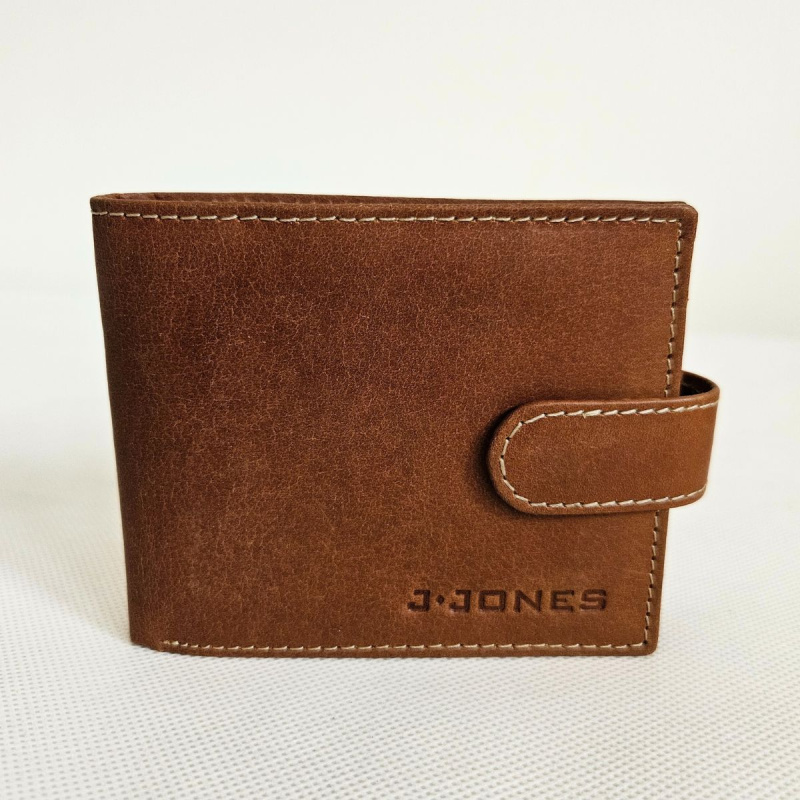 Hnedá kožená peňaženka Jones