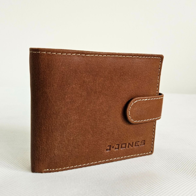 Hnedá kožená peňaženka Jones