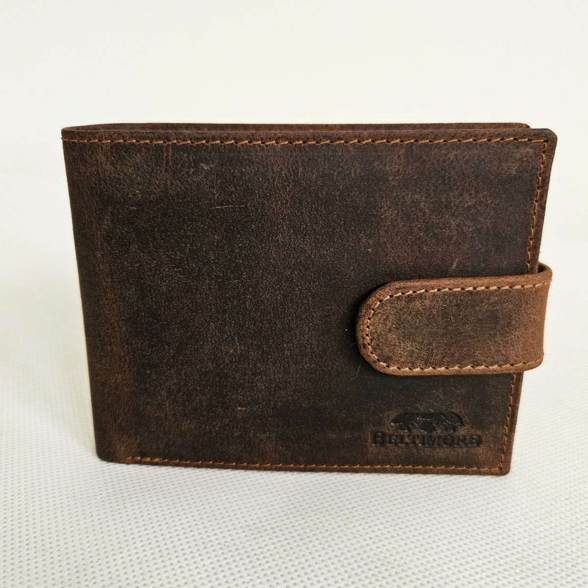 Kožená pánska hnedá peňaženka DARIAN