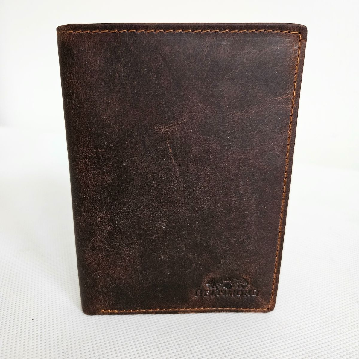 Pánska kožená hnedá peňaženka GERARD