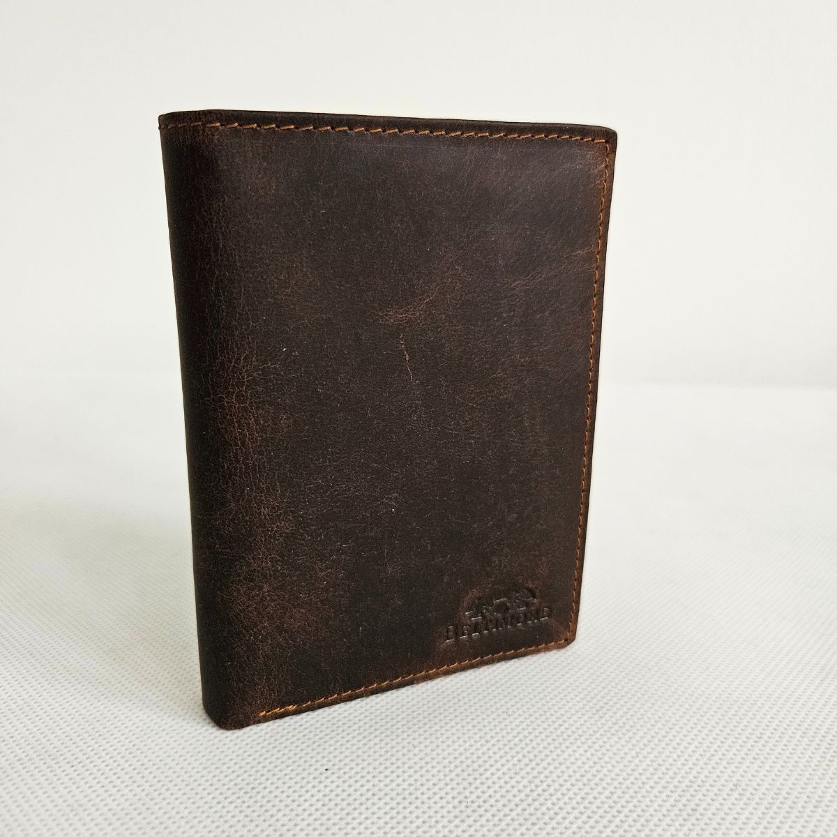 Pánska kožená hnedá peňaženka GERARD