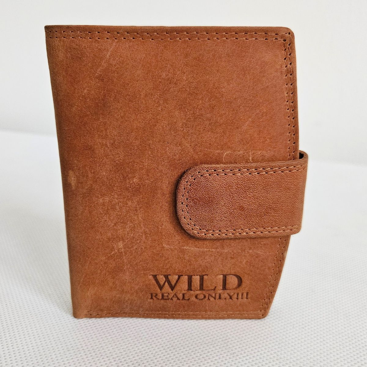 Hnedá kožená peňaženka WILD