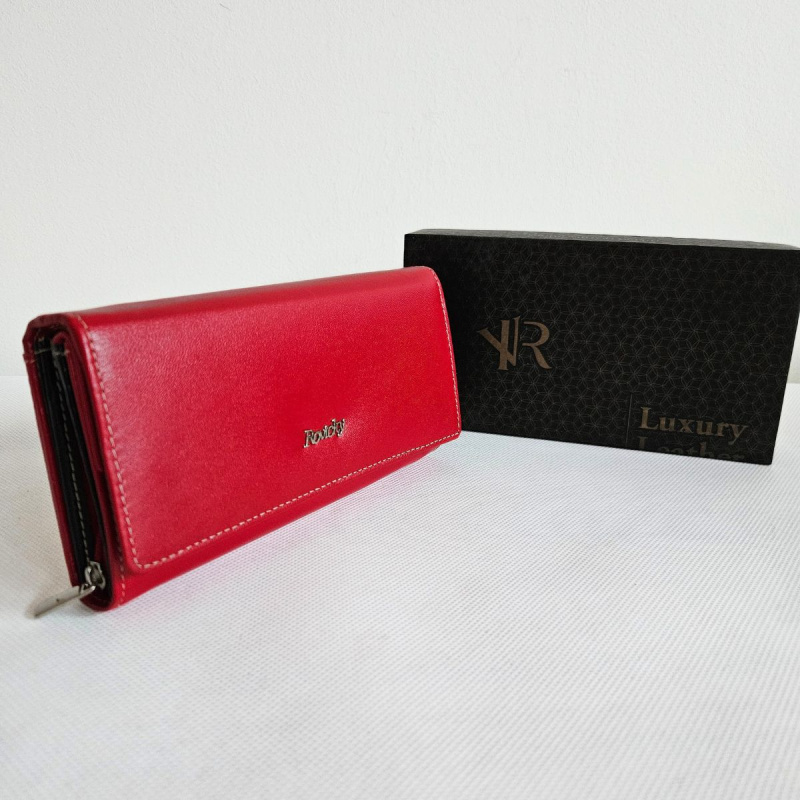 Dámska kožená červená peňaženka LENITA