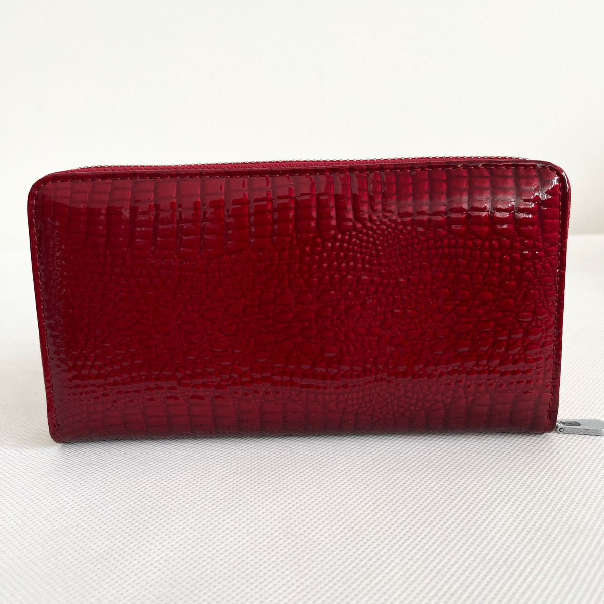 Dámska červená kožená peňaženka TORA