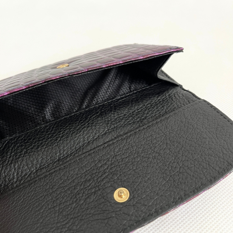 Dámska kožená fialová peňaženka DARA