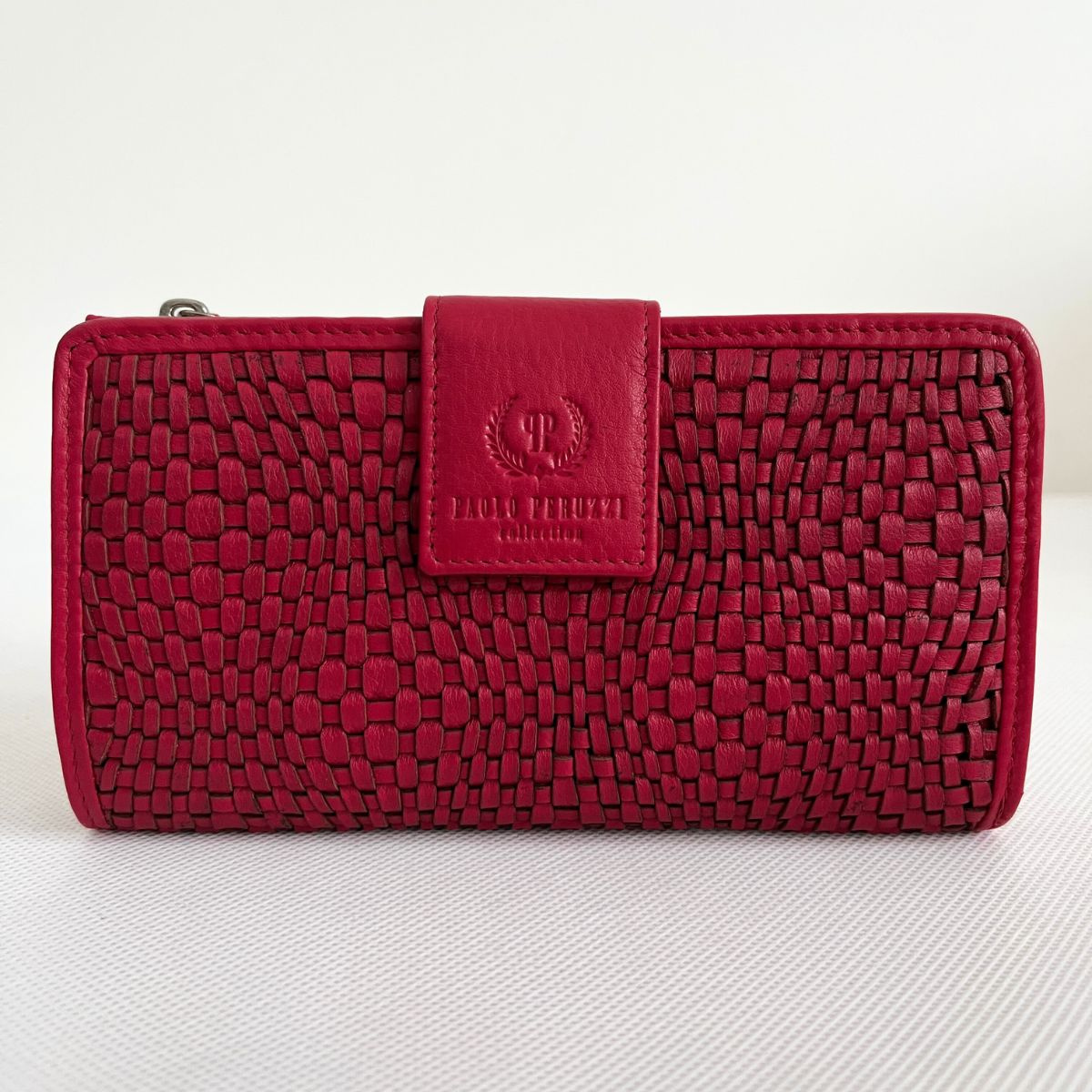 Dámska kožená malinová peňaženka DESIRE