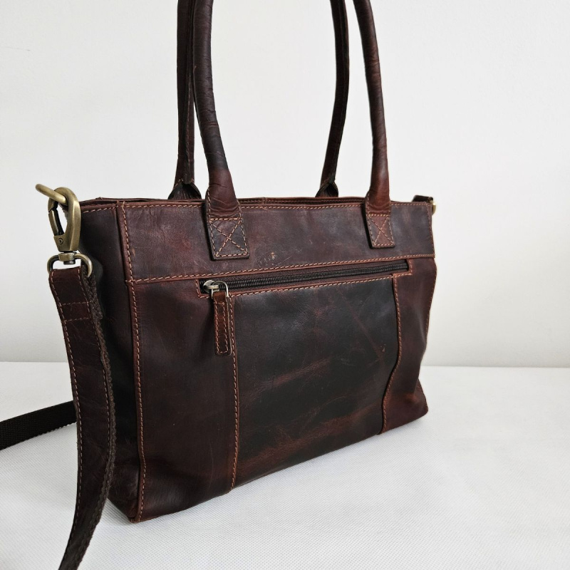 Dámska kožená kabelka Columbia