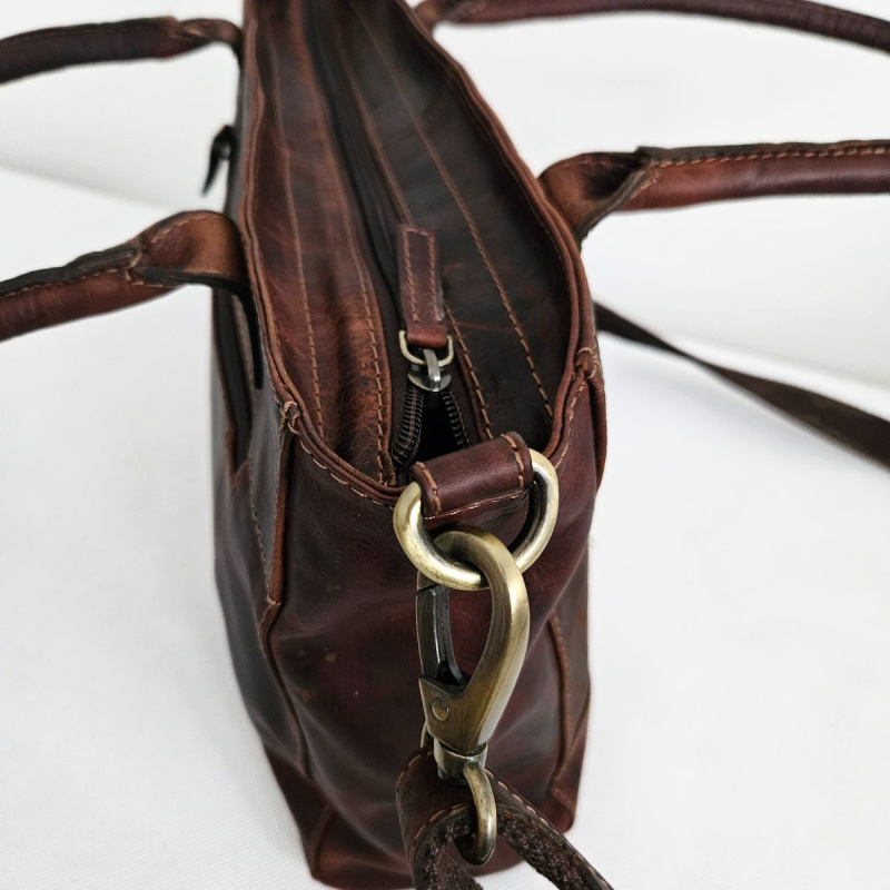 Dámska kožená kabelka Columbia