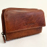 Kožená dámska koňaková peňaženka SISSY