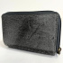 Kožená dámska sivočierna peňaženka SISSY