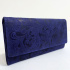 Dámska kožená modrá peňaženka LENORA