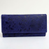 Dámska kožená modrá peňaženka LENORA
