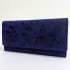 Dámska kožená modrá peňaženka LENORA