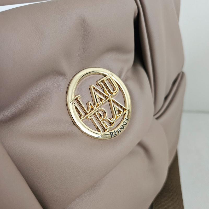 Dámska sivohnedá kabelka TAMYRA