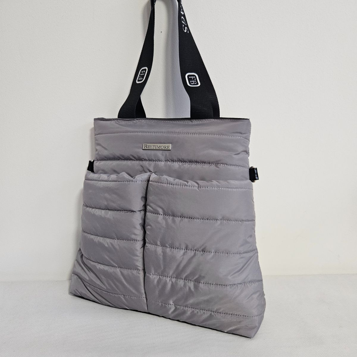 Sivá dámska kabelka CYNTHIA