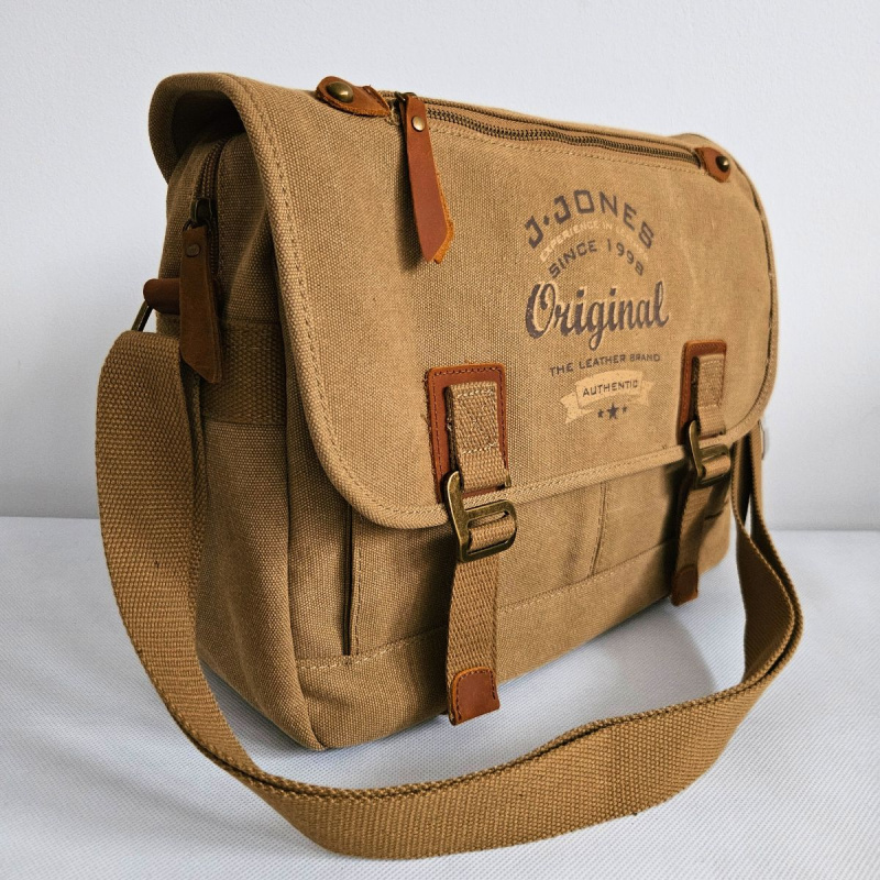 Plátená pánska taška na rameno BRANNON