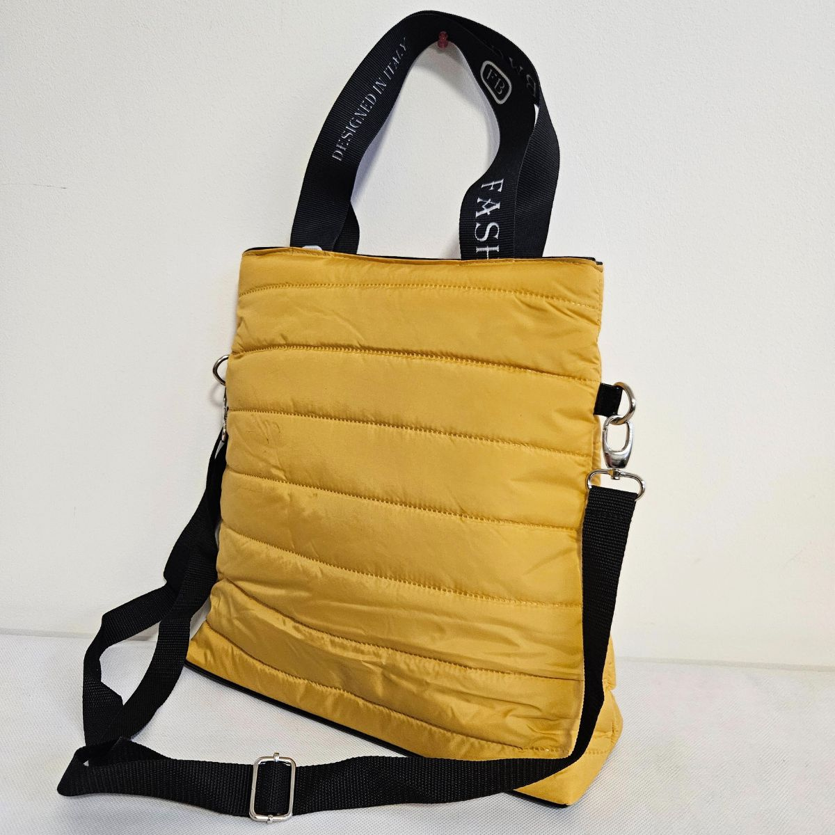 Horčicová dámska kabelka CYNTHIA