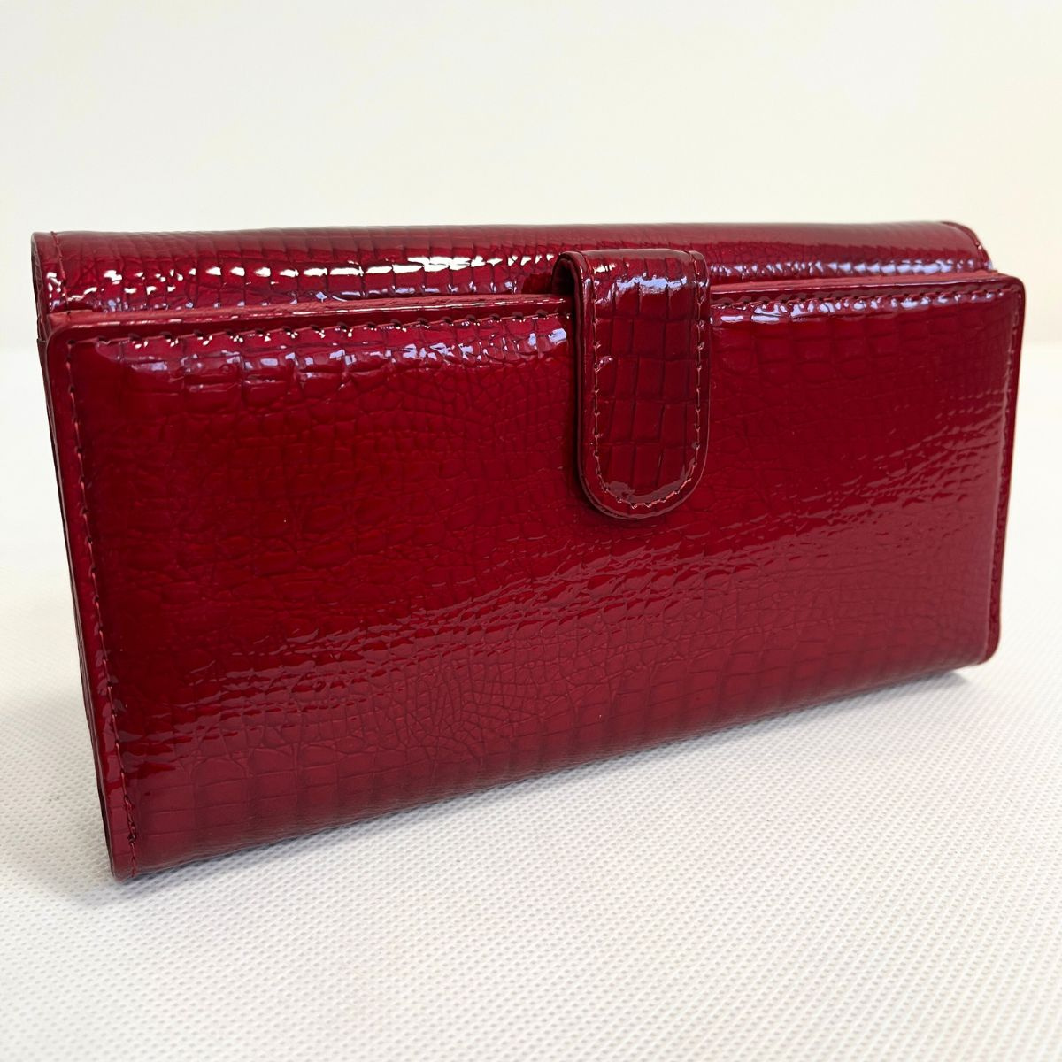 Kožená dámska červená peňaženka NISSA