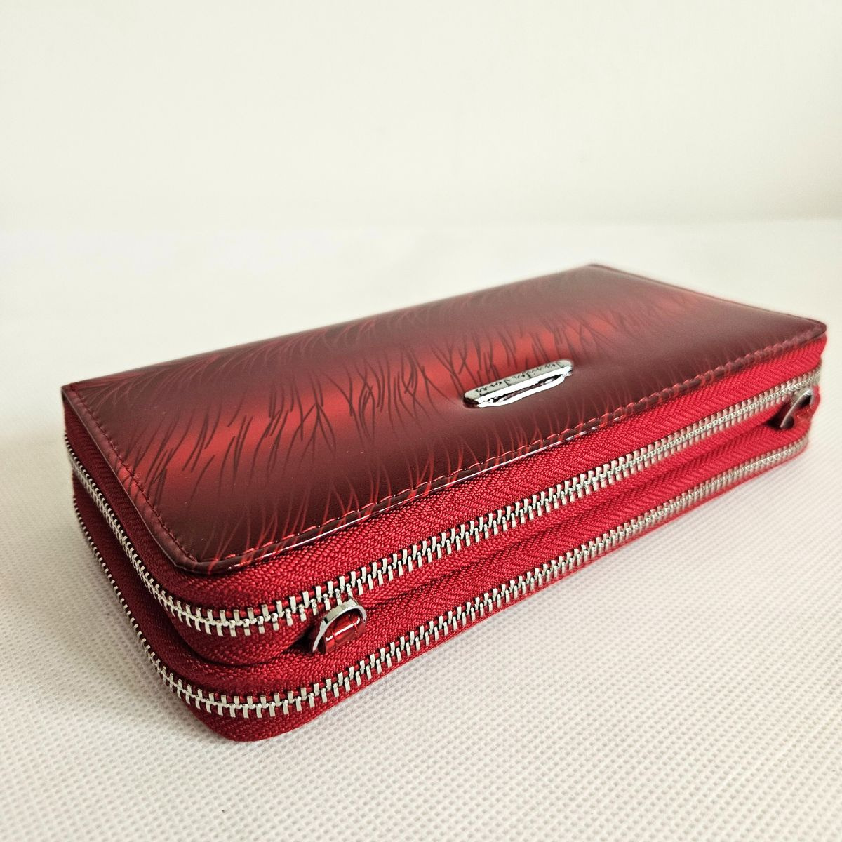 Dámska kožená kabelka-peňaženka KIM