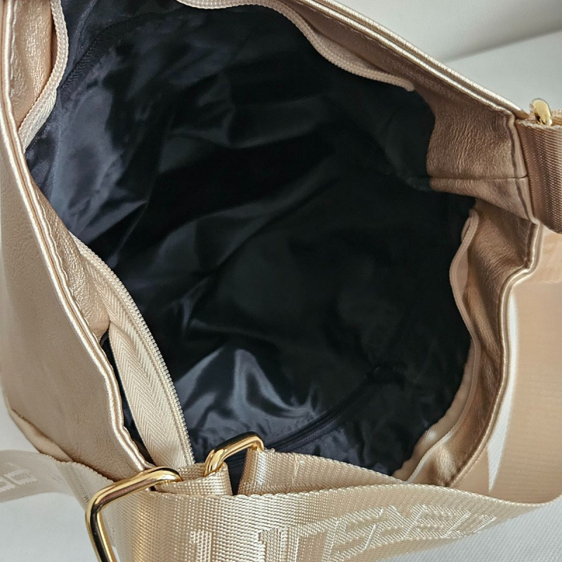 Dámska zlatá kabelka 2v1 ADRIA