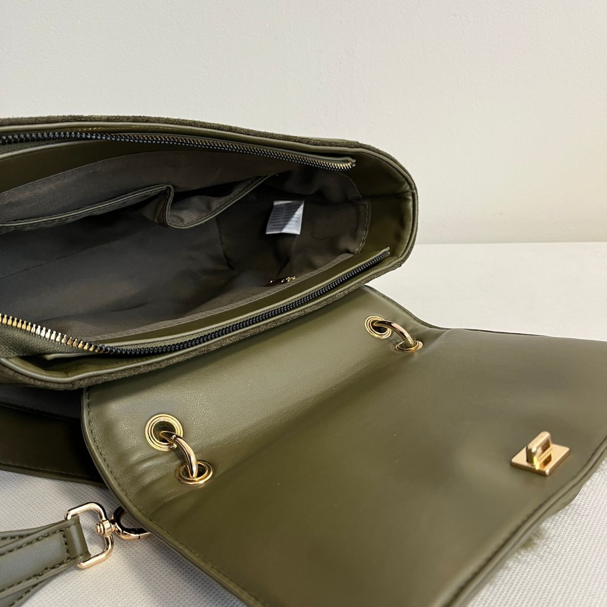 Zelená kabelka do ruky LUNA