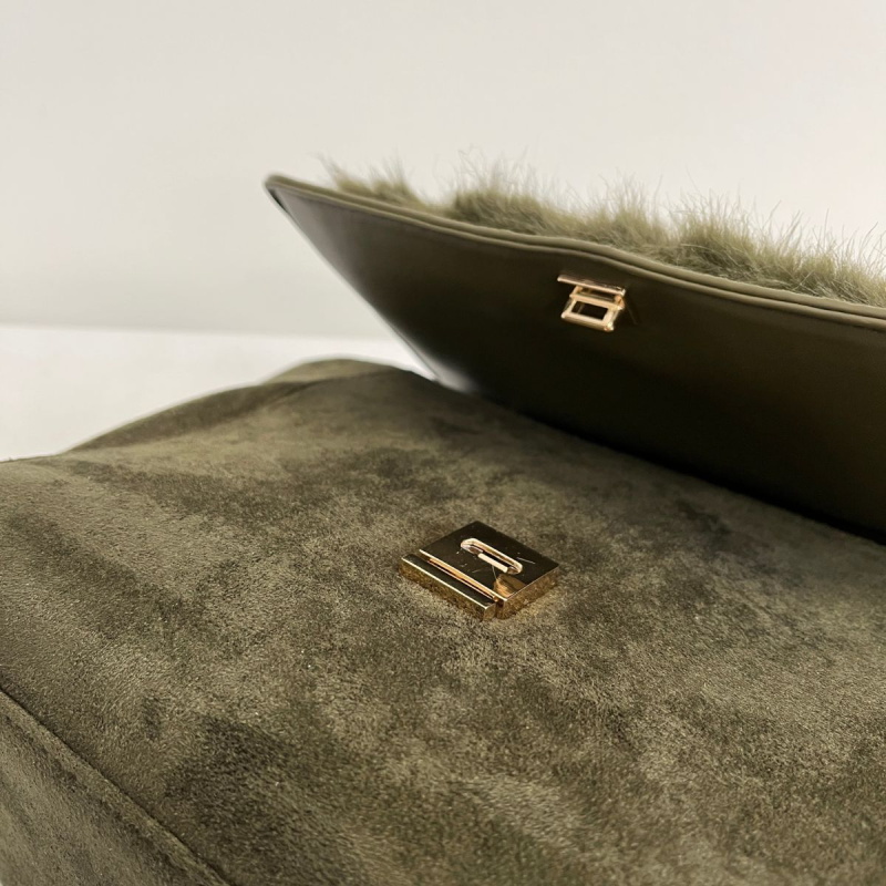 Zelená kabelka do ruky LUNA