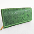 Zelená kožená peňaženka SONYA