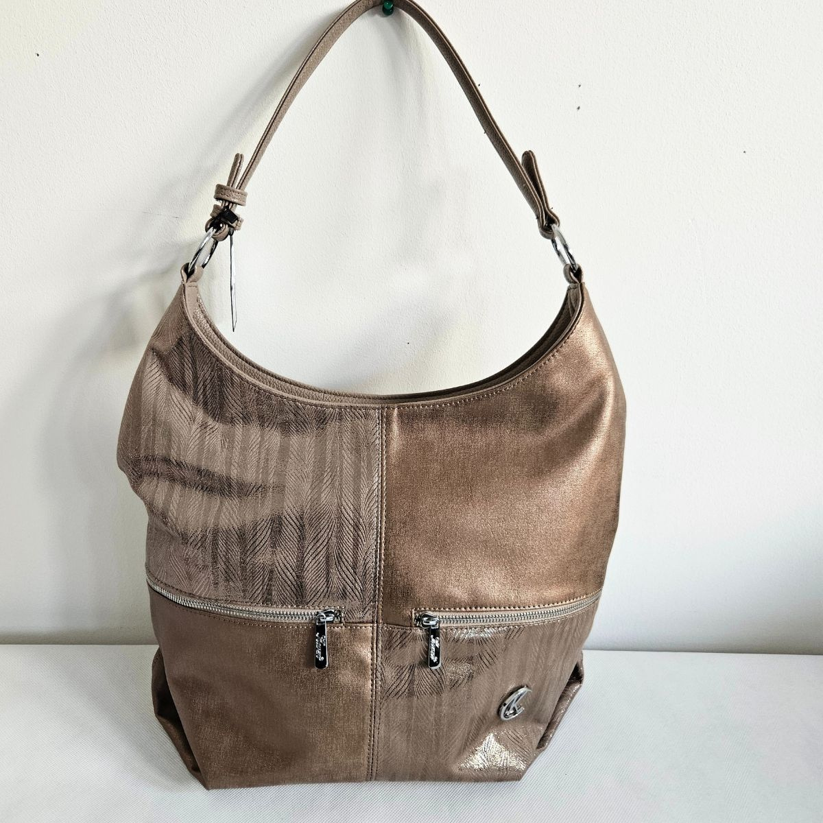 Veľká dámska kabelka na rameno NELLY