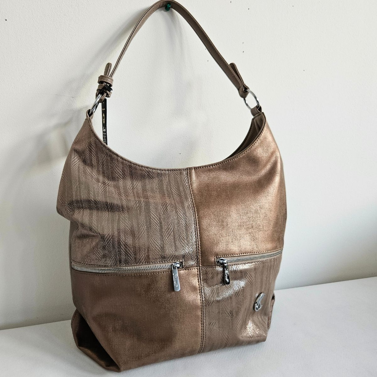 Veľká dámska kabelka na rameno NELLY