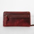 Dámska kožená peňaženka červená Sandia