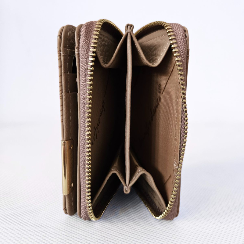 Dámska kožená peňaženka béžová Tryna