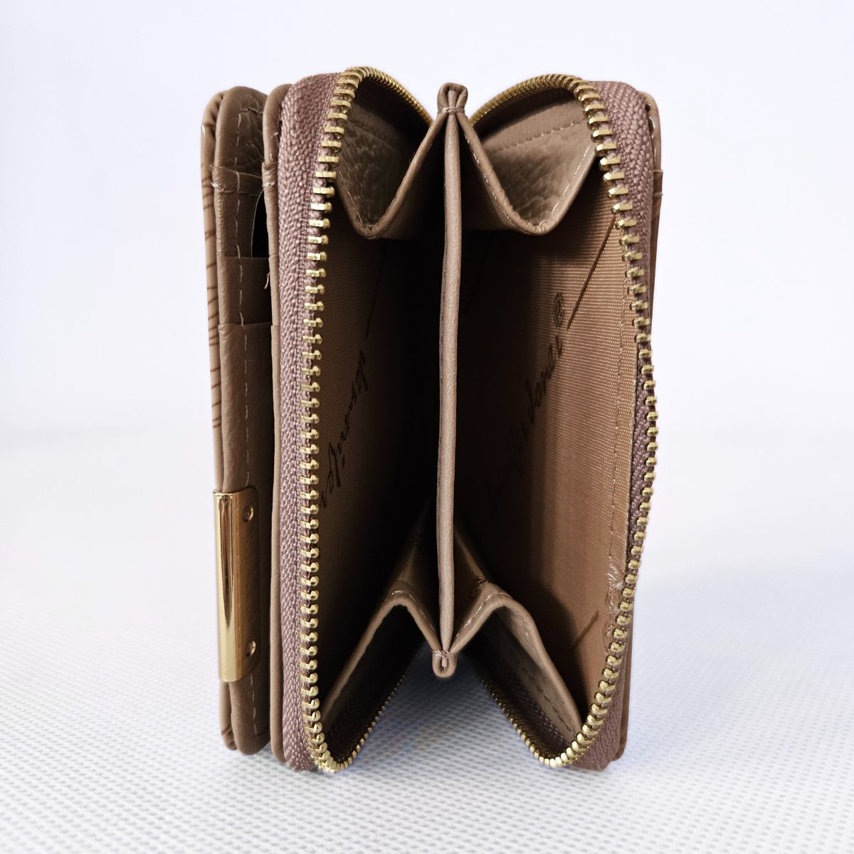 Dámska kožená peňaženka béžová Tryna