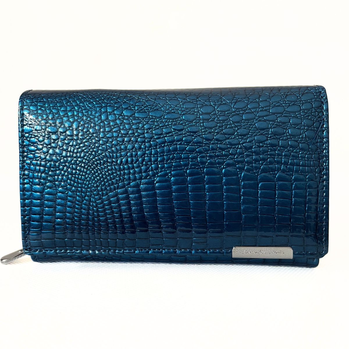 Dámska kožená peňaženka modrá Zafira