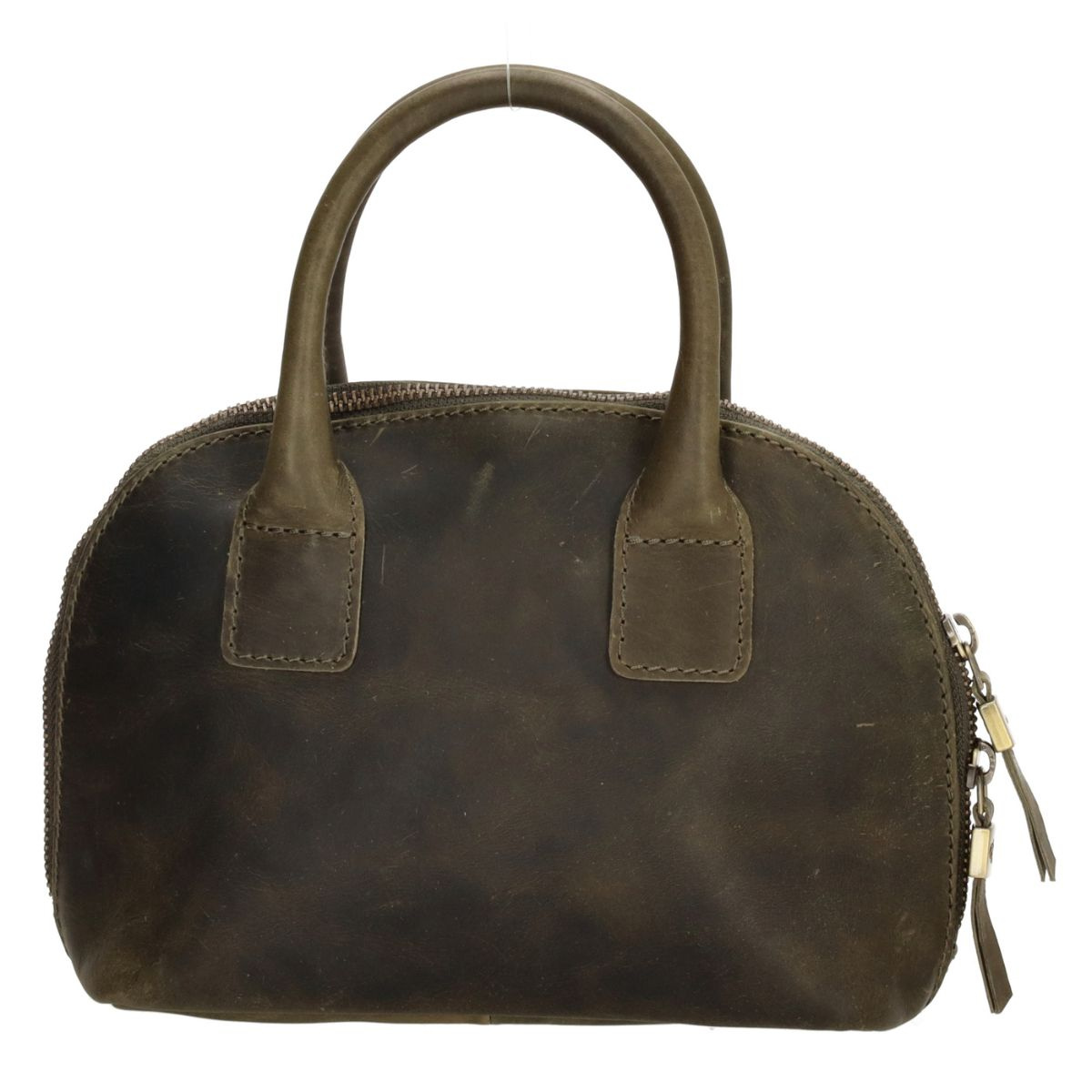 Dámska kožená kabelka olivová Fiora