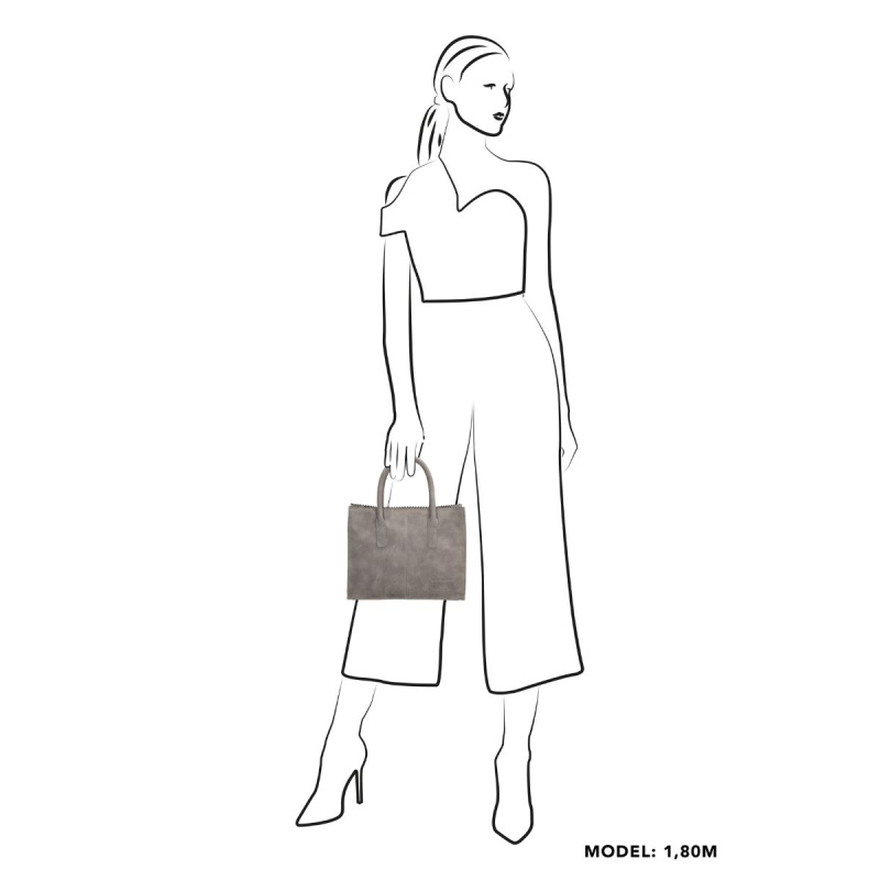 Dámska kabelka sivá Ella