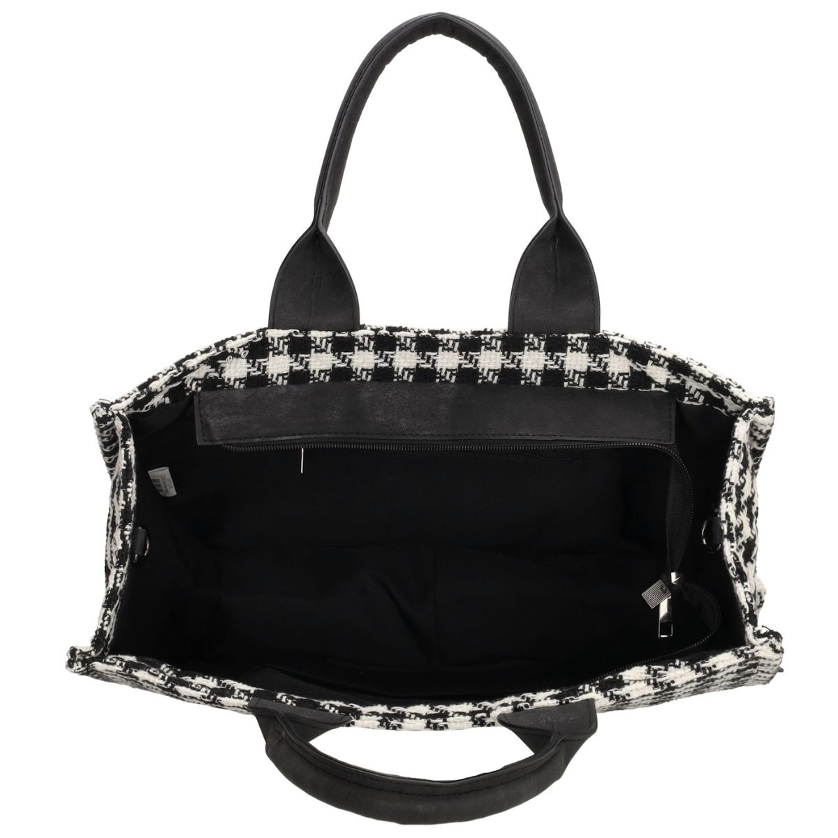 Dámska kabelka čierno-biela Annella